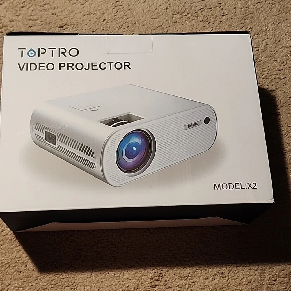 TopTro white video projector